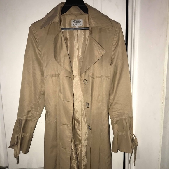 Trench Coat by Novelty for Laura- Great Condition - Picture 1 of 2